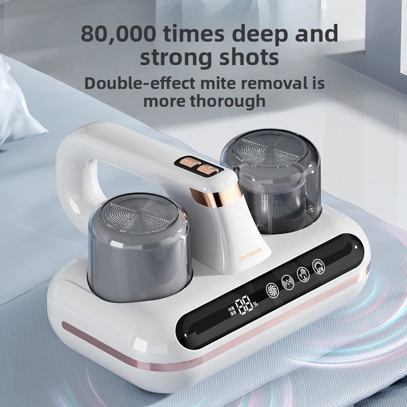 Dual-Cup Home Sofa Dust Mite Remover