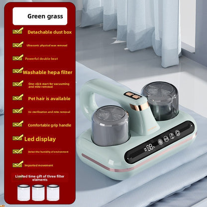 Dual-Cup Home Sofa Dust Mite Remover