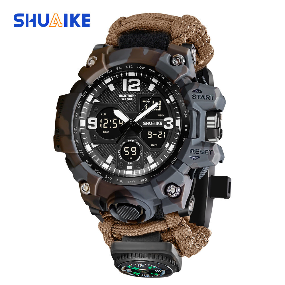 Dual Display Multifunction Outdoor Watch