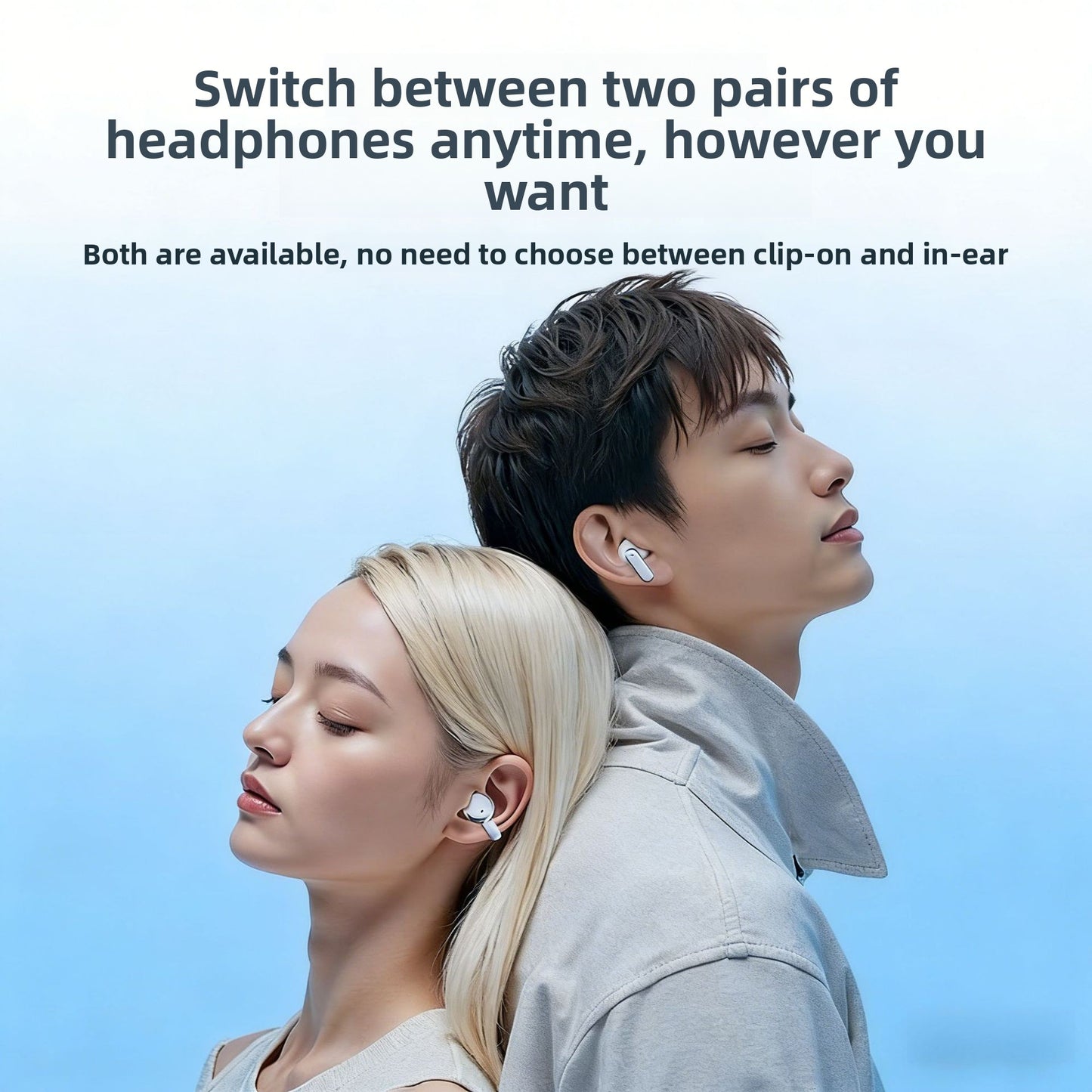 Dual-Ear Bluetooth Headset