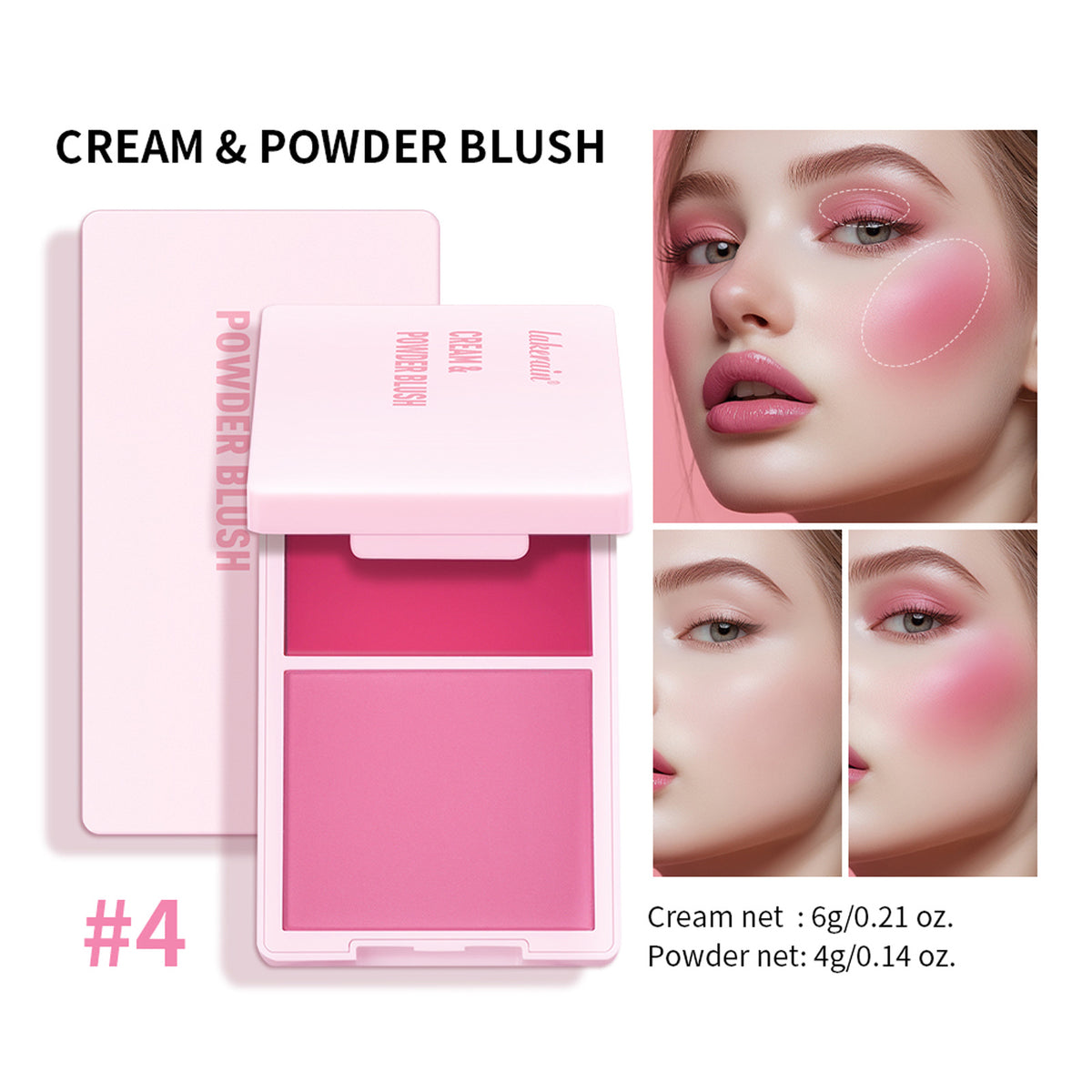 Dual-Effect Blush Palette