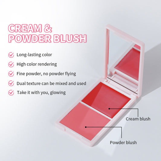 Dual-Effect Blush Palette