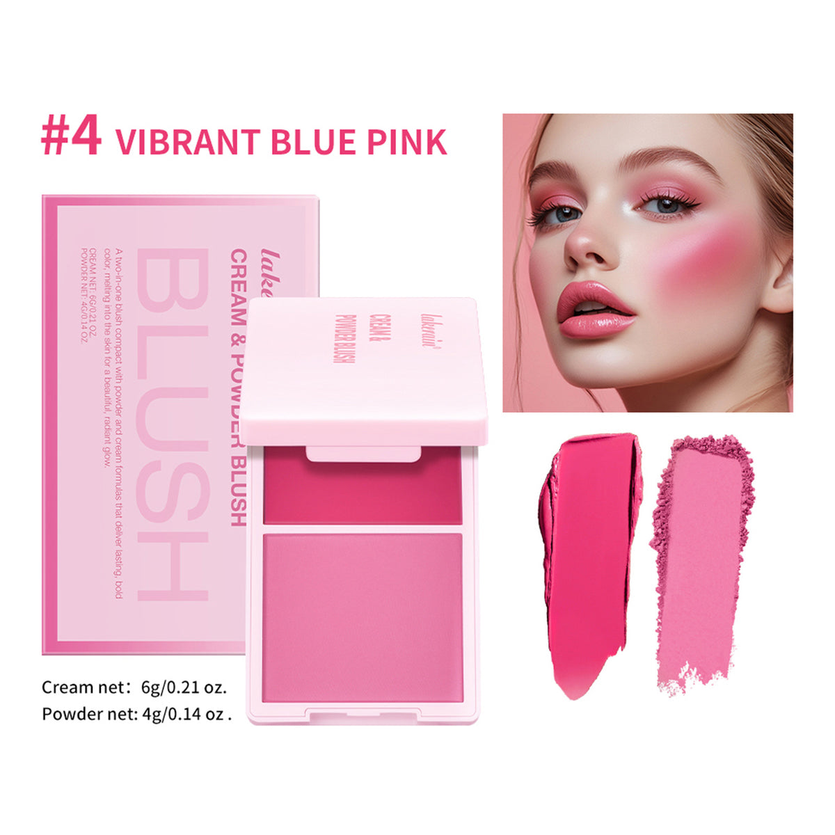 Dual-Effect Blush Palette