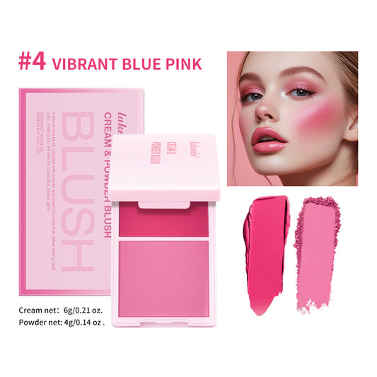 Dual-Effect Blush Palette