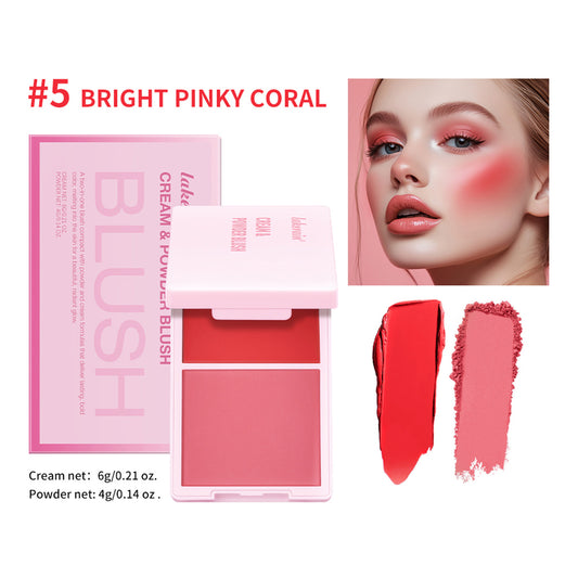 Dual-Effect Blush Palette