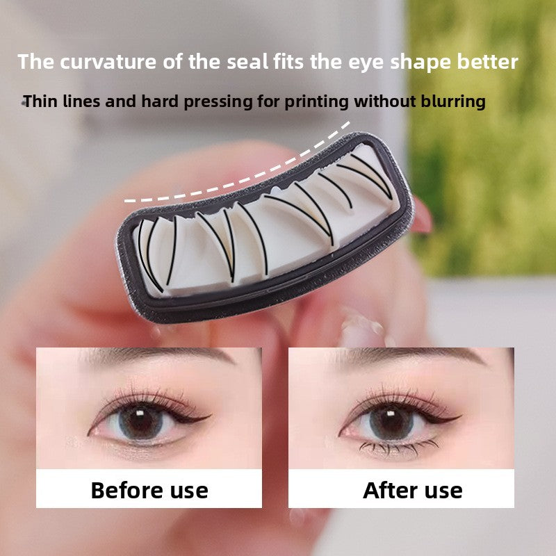 Dual Ended Eyelash Stamp Eyeliner Pen