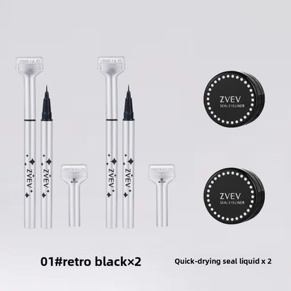 Dual Ended Eyelash Stamp Eyeliner Pen