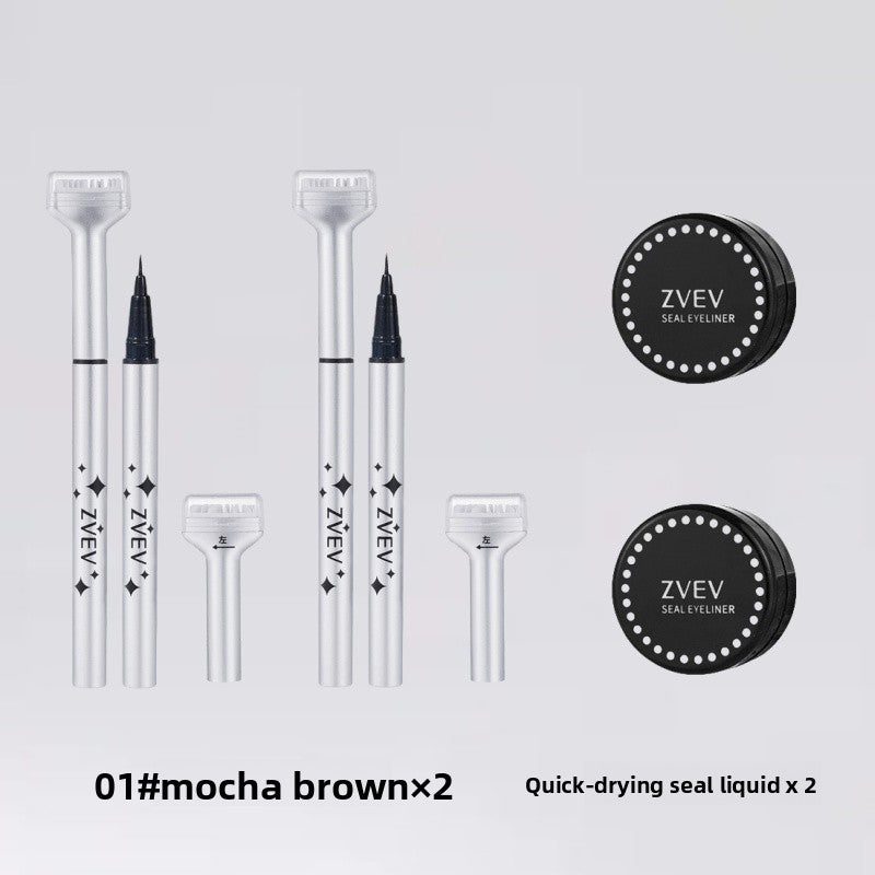 Dual Ended Eyelash Stamp Eyeliner Pen