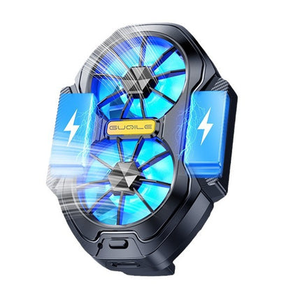 Dual Fan Phone Cooler with Adjustable Speed
