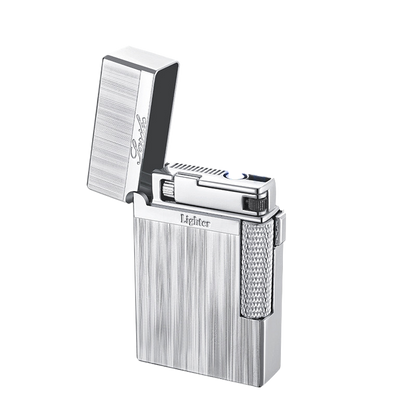 Dual-flame direct-charge lighter
