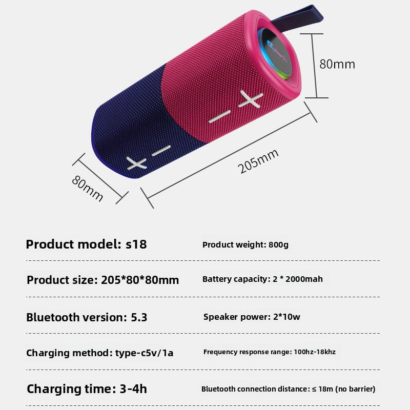 Dual-function Bluetooth speaker
