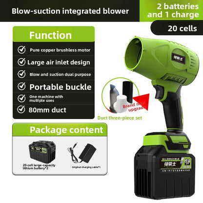 Dual Function Brushless Blower Vacuum