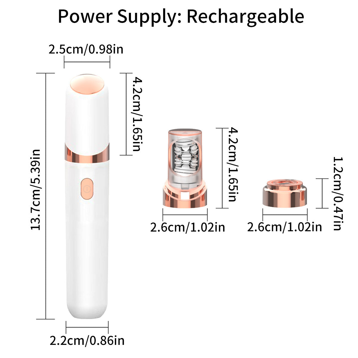 Dual Function Electric Hair Remover