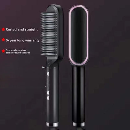Dual Function Hair Straightener and Curler with Negative Ion Technology