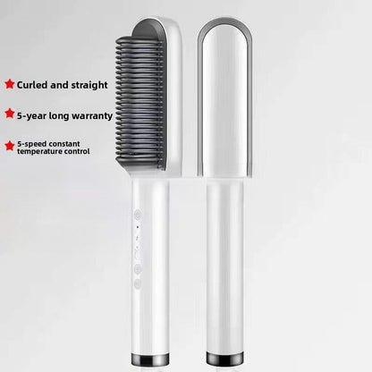 Dual Function Hair Straightener and Curler with Negative Ion Technology