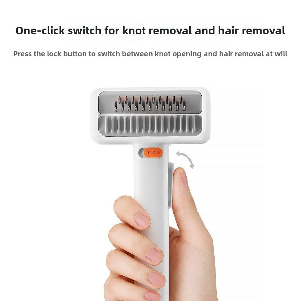 Dual Function Pet Hair Removal Comb