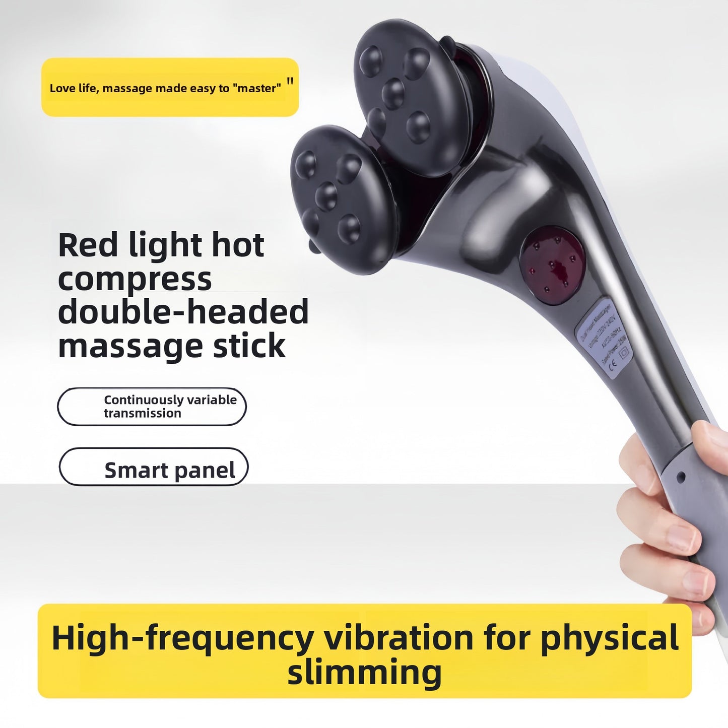 Dual Head Electric Massager