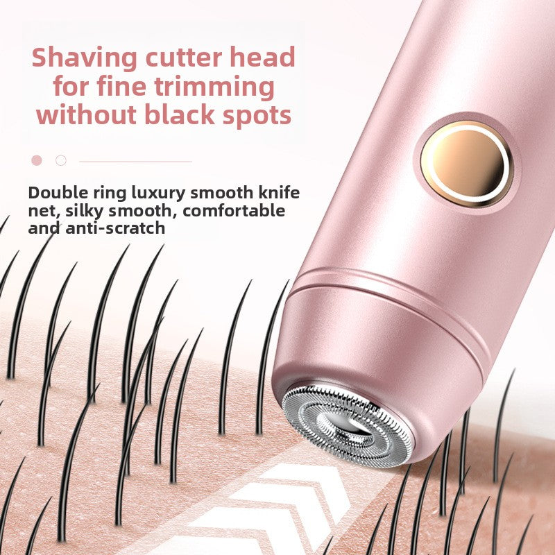 Dual-head Electric Shaver with Digital Display