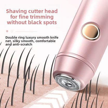 Dual-head Electric Shaver with Digital Display