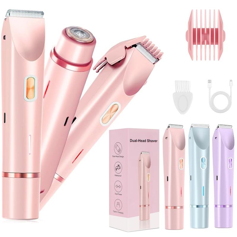 Dual Head Rechargeable Hair Removal Device