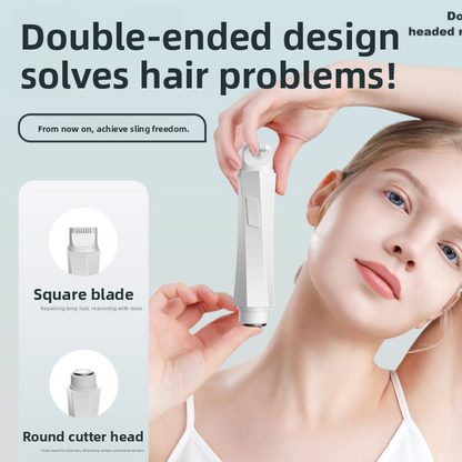 Dual-head Rechargeable Women's Shaver