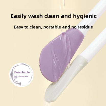 Dual Head Silicone Facial Mask Brush