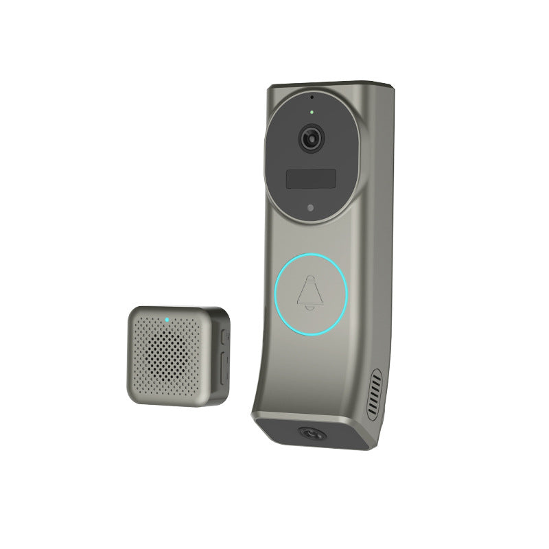 Dual-lens video doorbell