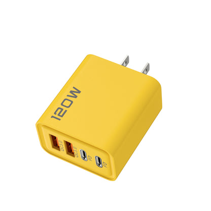Dual PD USB Charger 120W with Multiple Ports