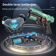 Green and blue battle gun two
