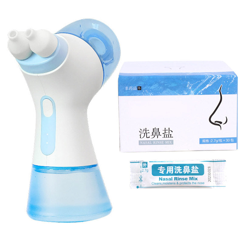 Dual-Pressure Nasal Irrigator with High-Frequency Pulse