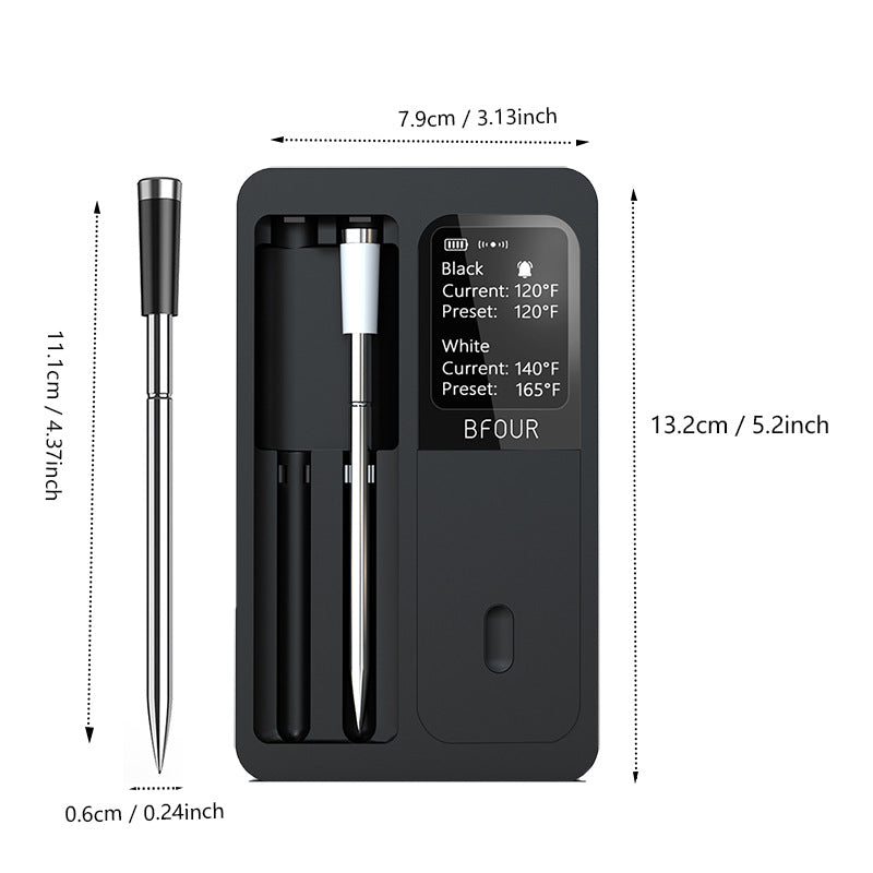 Dual Probe Smart Wireless Bluetooth Meat Thermometer