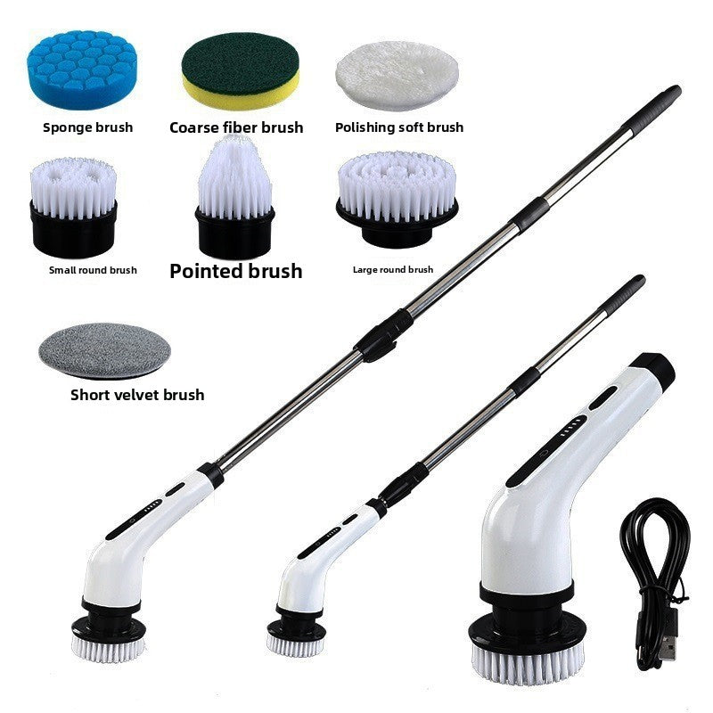 Dual-Purpose Brush Household Cleaning Artifact