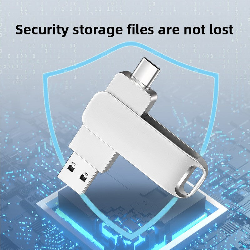 Dual-purpose computer USB drive