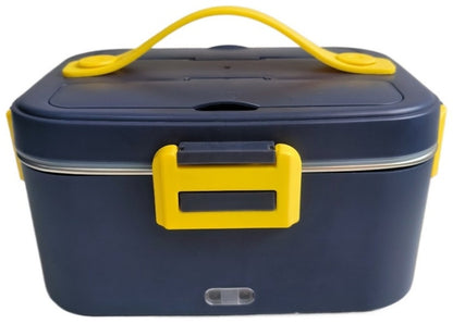 Dual-purpose electric lunch box for home and car