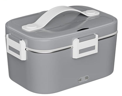 Dual-purpose electric lunch box for home and car