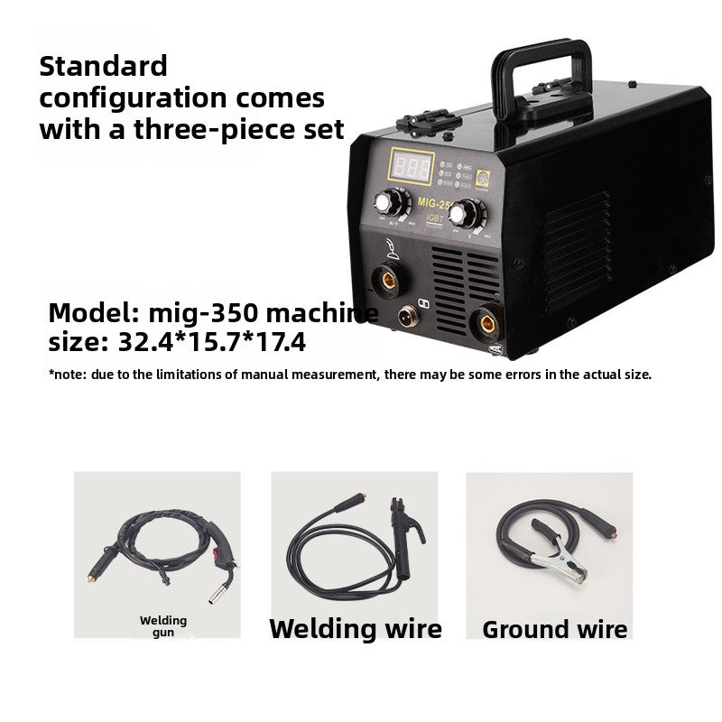 Dual-purpose gasless MIG welder
