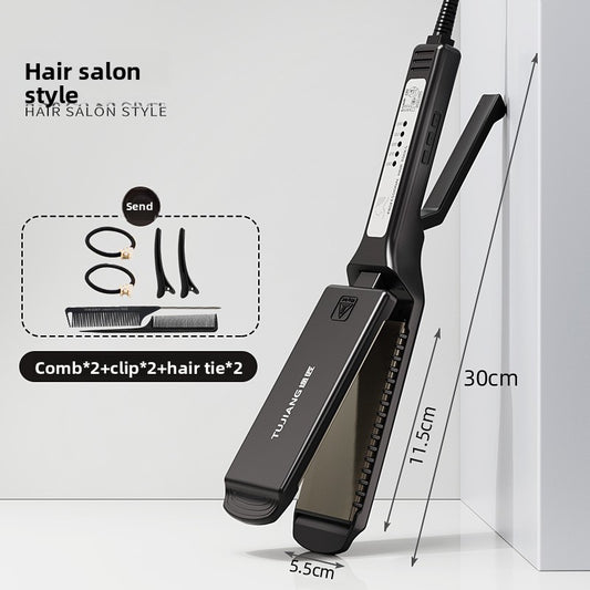Dual-Purpose Hair Straightener and Curling Iron