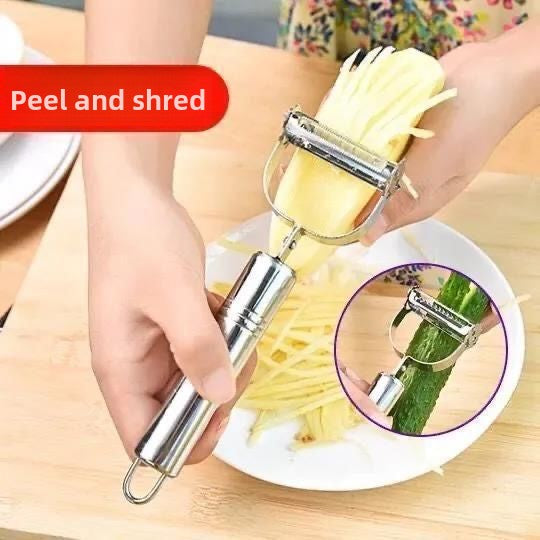 Dual-purpose peeler