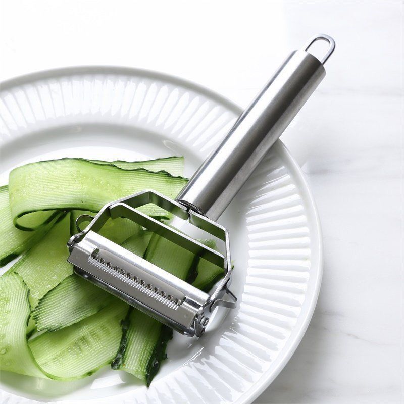 Dual-purpose peeler