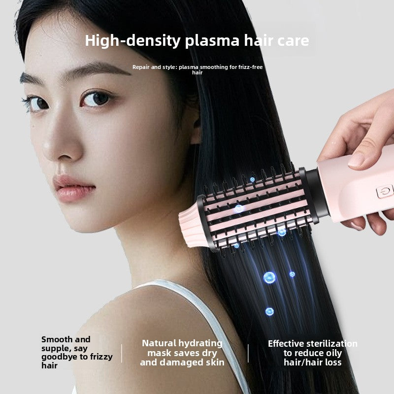 Dual-Purpose Wireless Hair Styler with Temperature Control