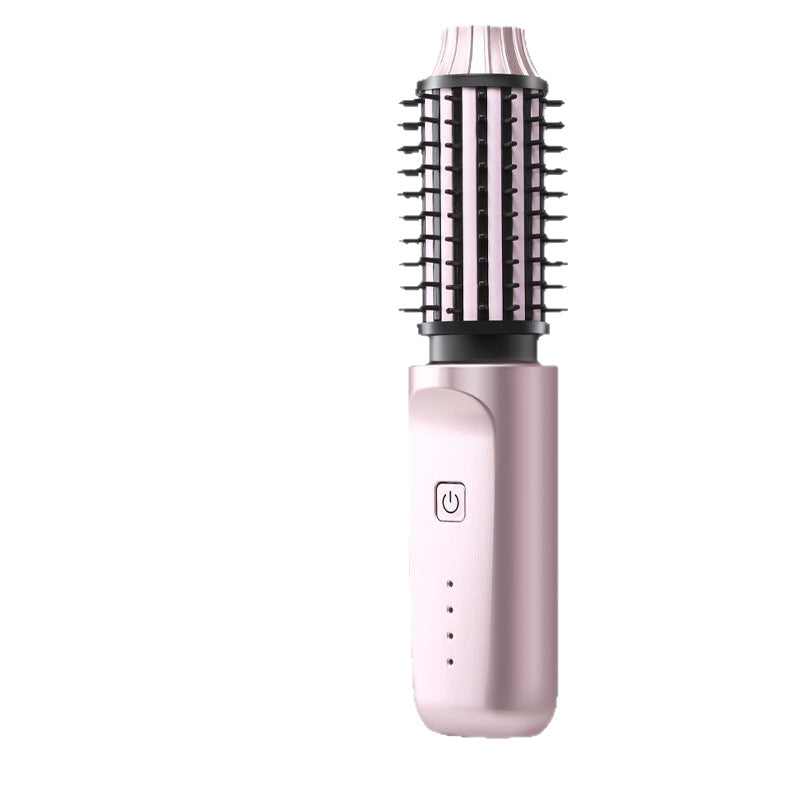 Dual-Purpose Wireless Hair Styler with Temperature Control