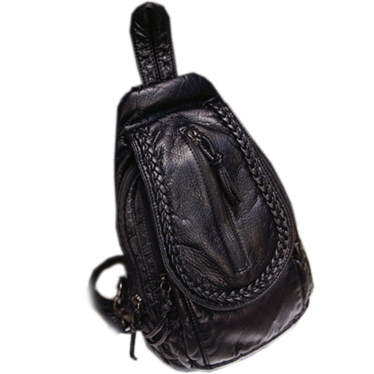 Dual Purpose Woven Chest Backpack