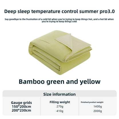 Dual-Sense Cooling Air Conditioning Quilt