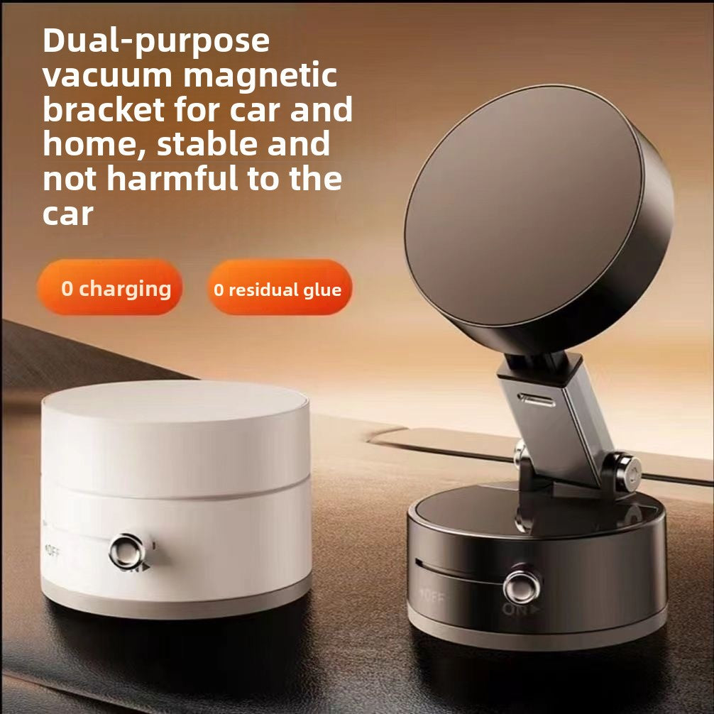 Dual-Sided Adsorption Vacuum Magnetic Phone Holder