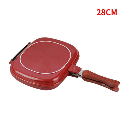 Dual-Sided Nonstick Grill Pan