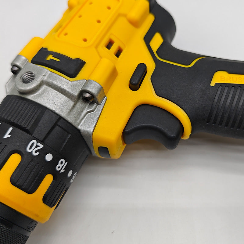 Dual Speed Brushless Impact Electric Drill and Screwdriver