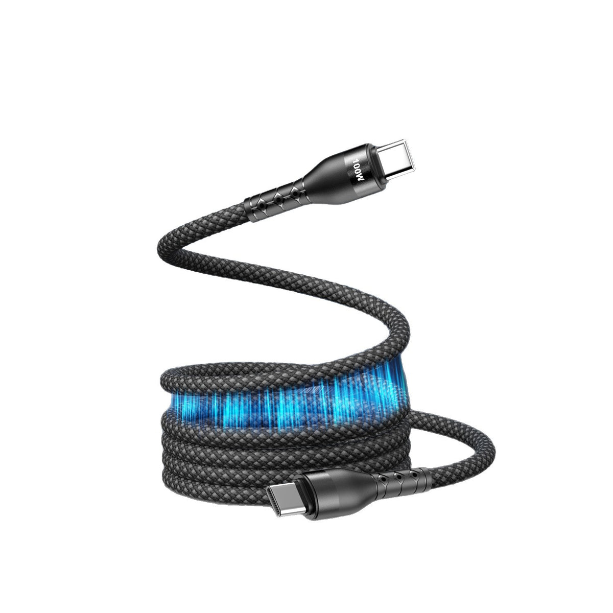 Dual Type C charging cables