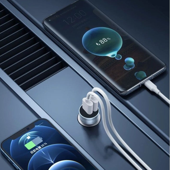 Dual USB Smart Car Charger
