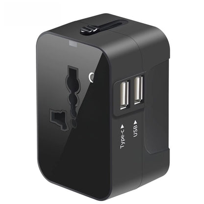 Dual USB Universal Socket Converter Travel Adapter