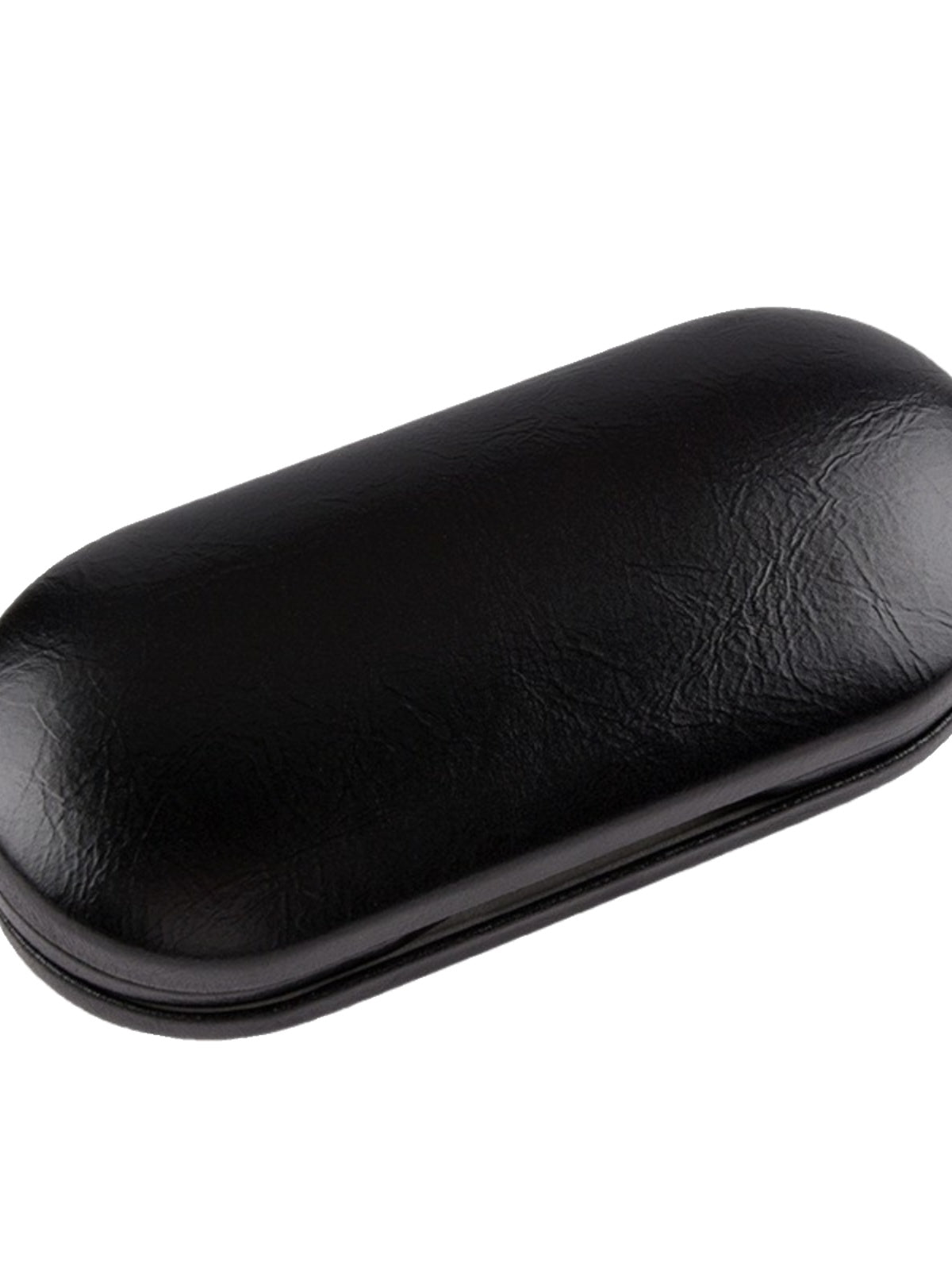 Dual - use Folding Leather Eyeglass Case